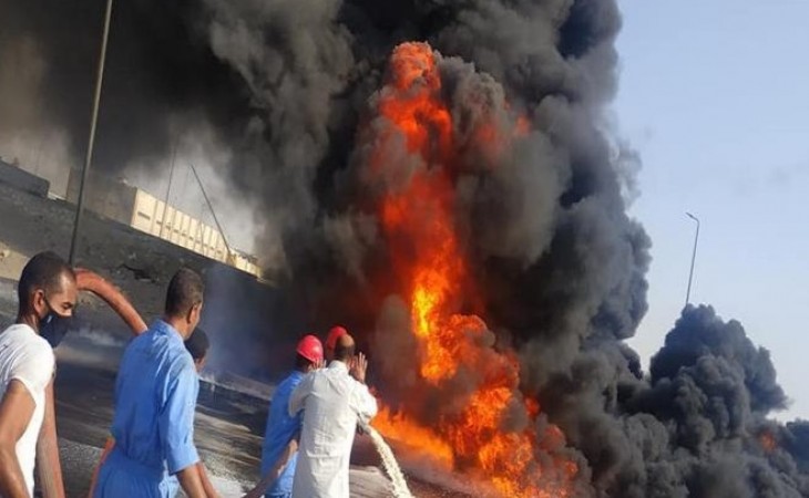 Misirdə neft kəmərinin partlaması nəticəsində 17 nəfər yaralanıb