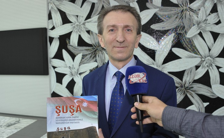 Elçin Əhmədov: Şuşaya həsr etdiyim kitabın müxtəlif dillərə tərcüməsi nəzərdə tutulur