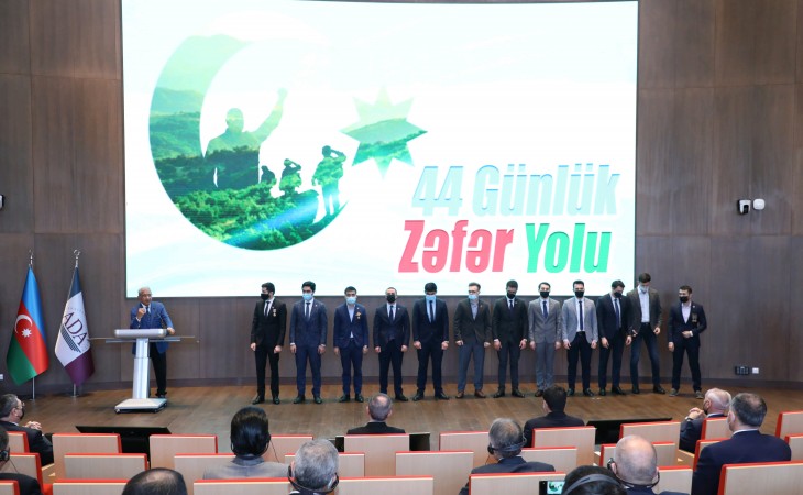 ADA Universitetində “44 günlük Zəfər Yolu” mövzusunda konfrans-sərgi keçirilib