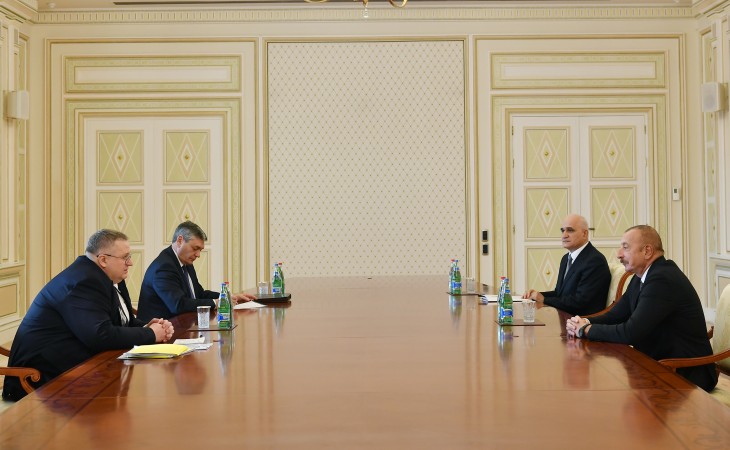 President Ilham Aliyev received Deputy Prime Minister of Russian Federation