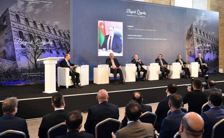 Bakıda “Böyük Qayıdış: Mədəniyyətin dirçəlişi” adlı beynəlxalq konfrans keçirilib