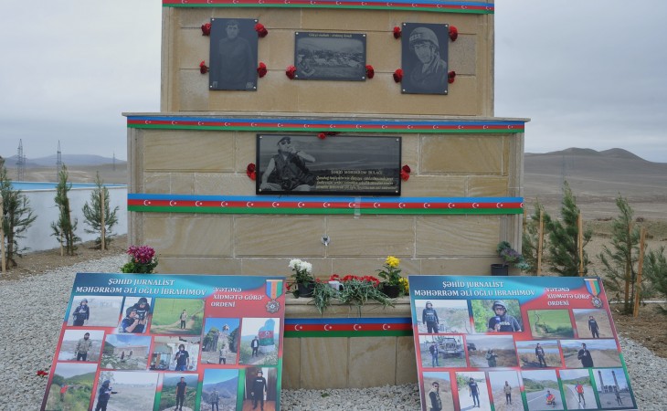 Открыт родник, посвященный памяти погибшего журналиста Магеррама Ибрагимова