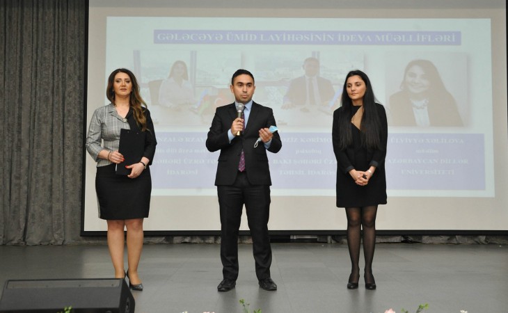 “Gələcəyə ümid” layihəsi təqdim olunub