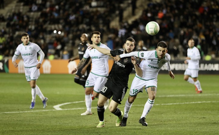 UEFA Konfrans Liqası: “Qarabağ” - “Omoniya” matçının birinci hissəsi başa çatıb