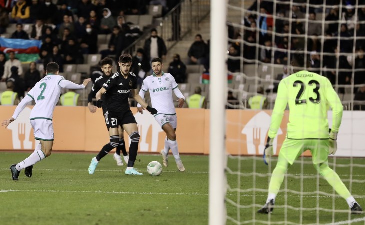 UEFA Konfrans Liqası: “Qarabağ” - “Omoniya” matçında hesab bərabərləşib