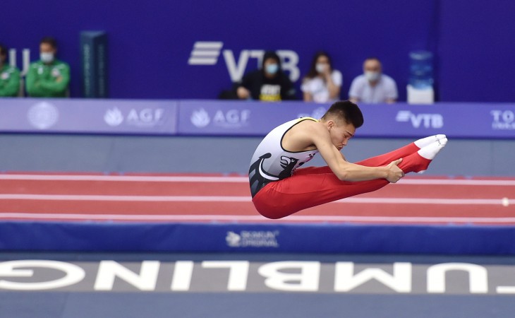 Bakıda batut gimnastikası üzrə 28-ci dünya yaş qrupları yarışları davam edir