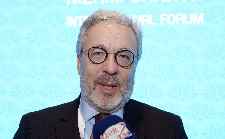 Mahmut Erol Kılıç: Nizaminin yazdığı əsərlər dünya ədəbiyyatında qlobal miqyaslı universal dəyərdir