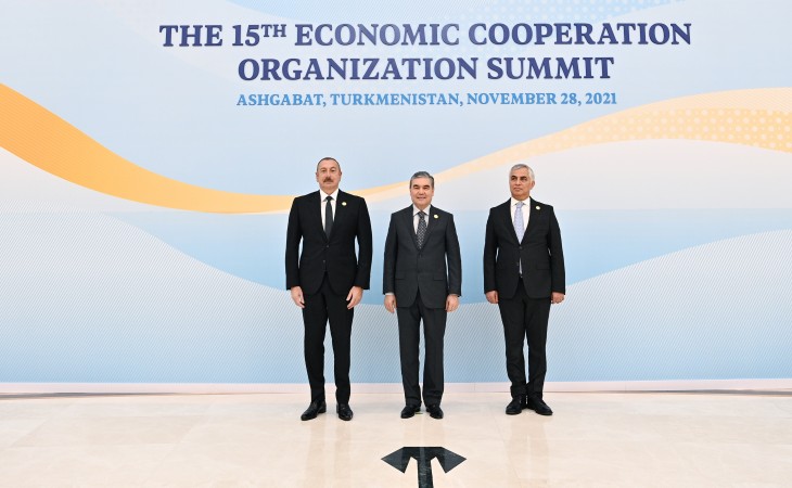 Ashgabat hosted 15th Summit of Economic Cooperation Organization President Ilham Aliyev attended the Summit