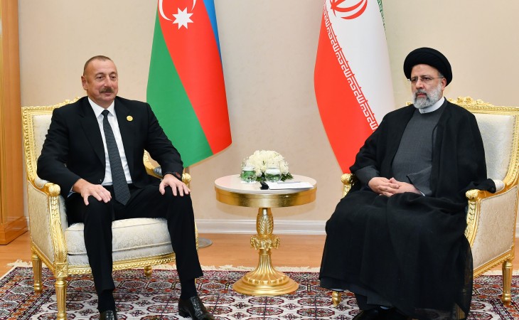 President Ilham Aliyev met with Iranian President Seyyed Ebrahim Raisi
