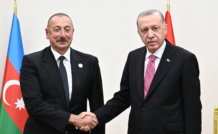 President Ilham Aliyev met with Turkish President Recep Tayyip Erdogan