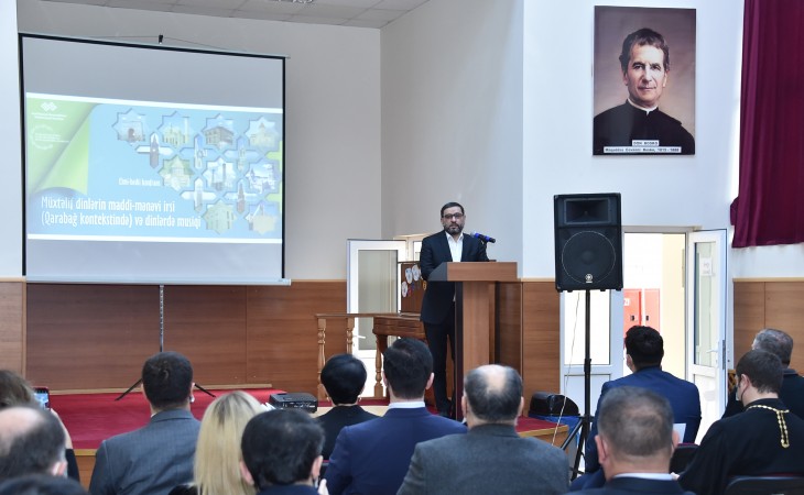 Bakıda “Müxtəlif dinlərin maddi-mənəvi irsi və dinlərdə musiqi” adlı konfrans keçirilib