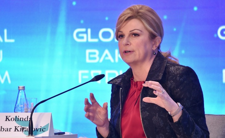 Xorvatiya Prezidenti: Bizi birləşdirən dəyərləri qoruyub saxlamalıyıq