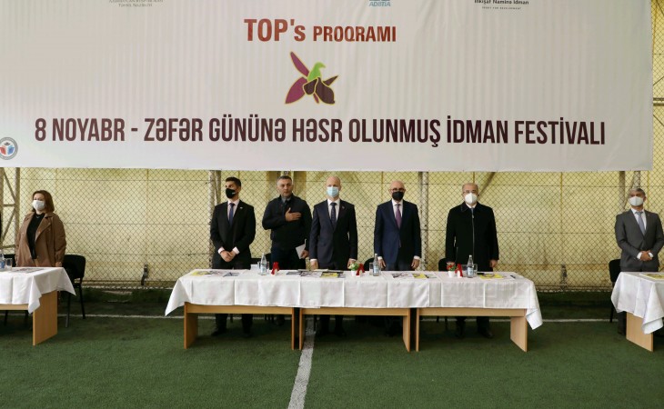 TOPs idman festivalı keçirilib