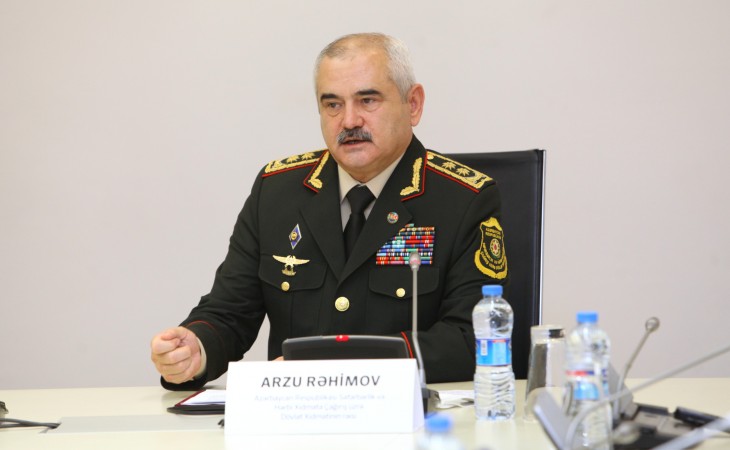 General-leytenant Arzu Rəhimov: Prezidentin çıxışından sonra dörd minə qədər gənc hərbi qeydiyyata alınıb