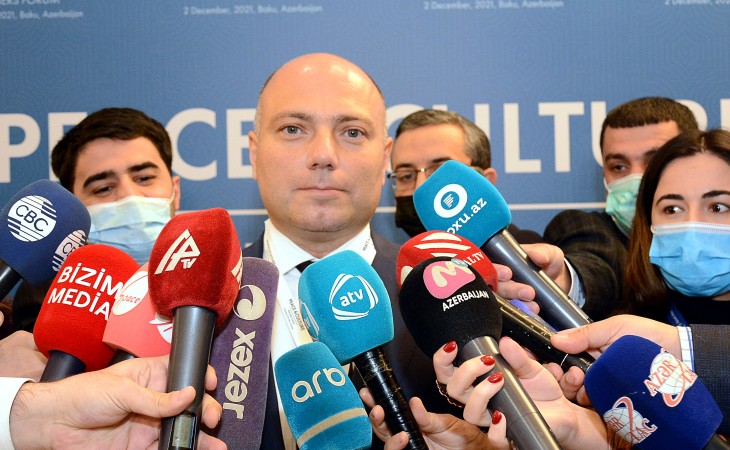 Mədəniyyət naminə sülh təşəbbüsü ilə bağlı 5 illik fəaliyyət planı hazırlanacaq