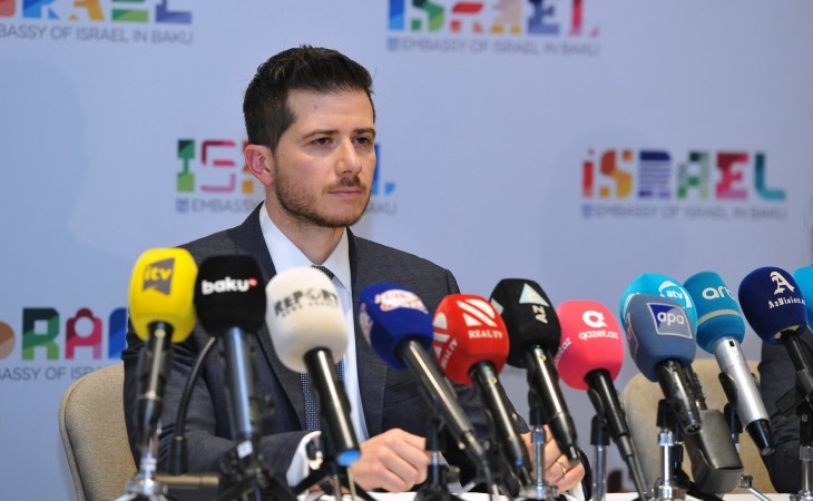 İsrailin səfiri: Səhiyyə və humanitar sahələrdə də əməkdaşlığı davam etdirəcəyik