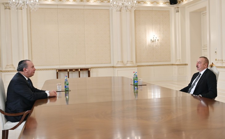 President Ilham Aliyev received President of US-based Foundation for Ethnic Understanding