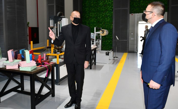 Guba ABAD Factory enterprise for production of packaging inaugurated