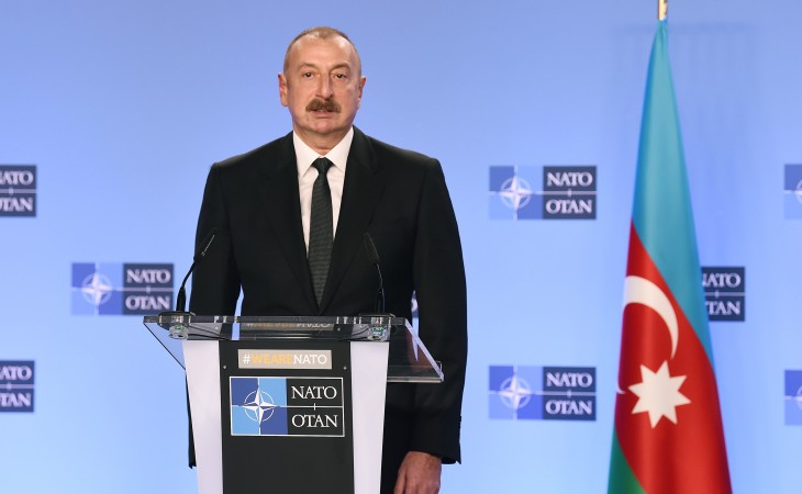 Prezident İlham Əliyev: Azərbaycan NATO-nun etibarlı tərəfdaşı olduğunu sübuta yetirib