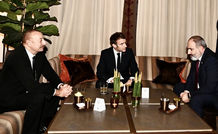 President of Azerbaijan and Prime Minister of Armenia held informal meeting on initiative of French President in Brussels