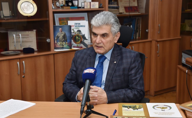 Rektor Cəfər Cəfərov: Pedaqoji Universitetin 100 illik yubileyini qalib xalqın nümayəndələri olaraq qürur hissi ilə qeyd edirik
