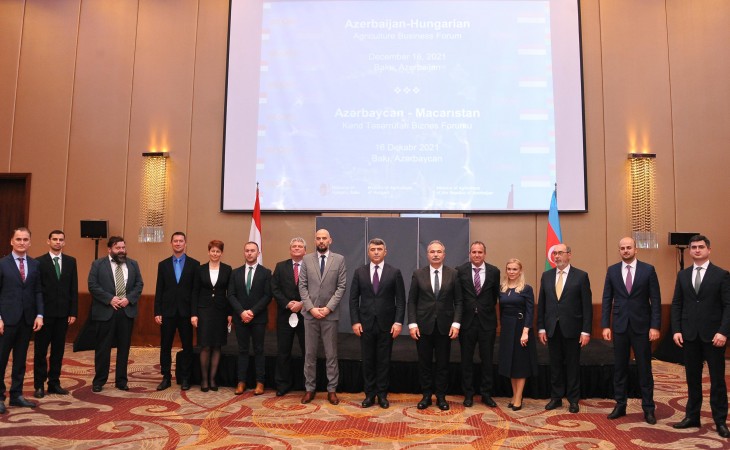 Azərbaycan ilə Macarıstanın aqrar sahədə əməkdaşlığının daha da inkişaf etdirilməsi perspektivləri müzakirə olunub