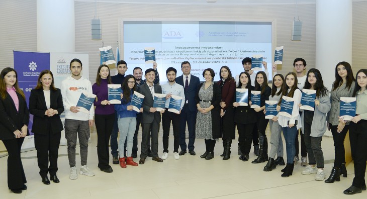 MEDİA və ADA Universitetinin təşkilatçılığı ilə gənc jurnalistlər üçün keçirilən seminarlar yekunlaşıb