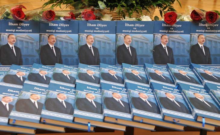 Bəstəkarlar İttifaqında “İlham Əliyev və musiqi mədəniyyəti” kitabının təqdimatı olub