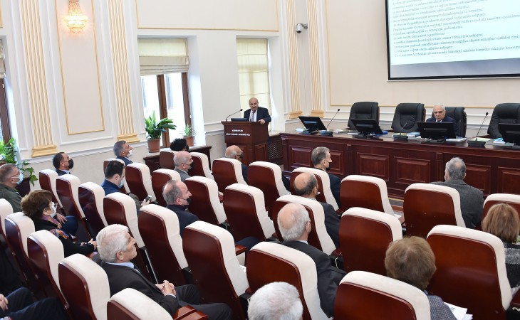Coğrafiya İnstitutu elmi və elmi-təşkilati fəaliyyəti ilə bağlı illik hesabat verib