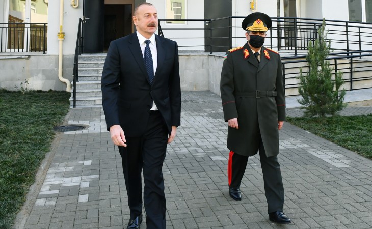 Apartments for servicemen were commissioned at MIDA' s Hovsan and Yasamal residential complexes President Ilham Aliyev viewed the apartments