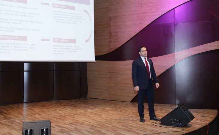 Mədəniyyət Nazirliyinin 2022-ci il üçün nəzərdə tutulmuş layihələrinin təqdimatı olub