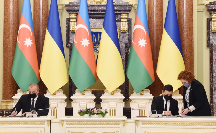 Azerbaijan, Ukraine signed bilateral documents