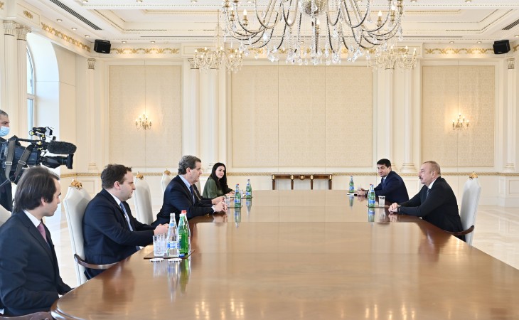President Ilham Aliyev received delegation led by Chief Executive Officer of American Jewish Committee