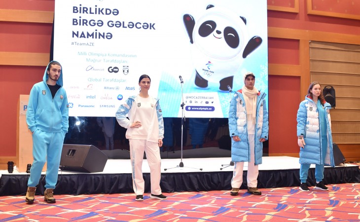 Azərbaycanın Olimpiya komandasının “Pekin-2022”də istifadə edəcəyi idman geyimi təqdim olunub