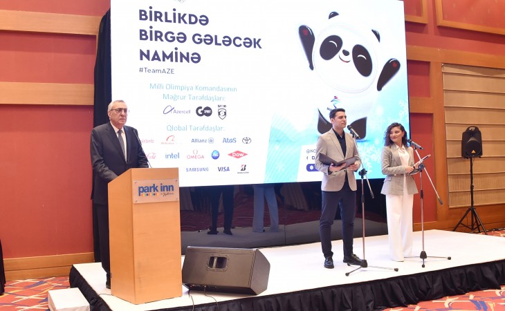 Milli Olimpiya Komitəsi “Pekin-2022” Qış Olimpiya Oyunlarına həsr olunan rəsmi təqdimat mərasimi təşkil edib