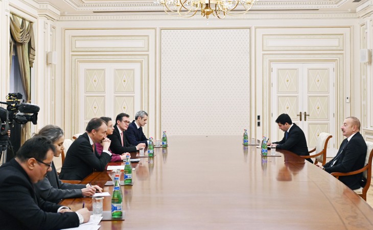 President Ilham Aliyev received advisor in Office of the French President and EU special representative for South Caucasus
