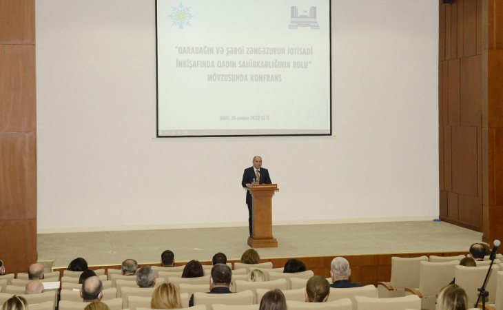 В Баку проходит конференция на тему «Роль женского предпринимательства в экономическом развитии Карабаха и Восточного Зангезура»