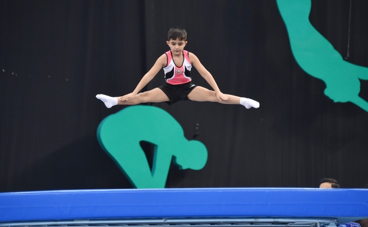Batut gimnastikası üzrə 6-cı, tamblinq üzrə 18-ci Azərbaycan birinciliyi və Bakı çempionatı start götürüb