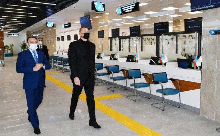 President Ilham Aliyev inaugurated Ganja regional “ASAN xidmət” Center No2