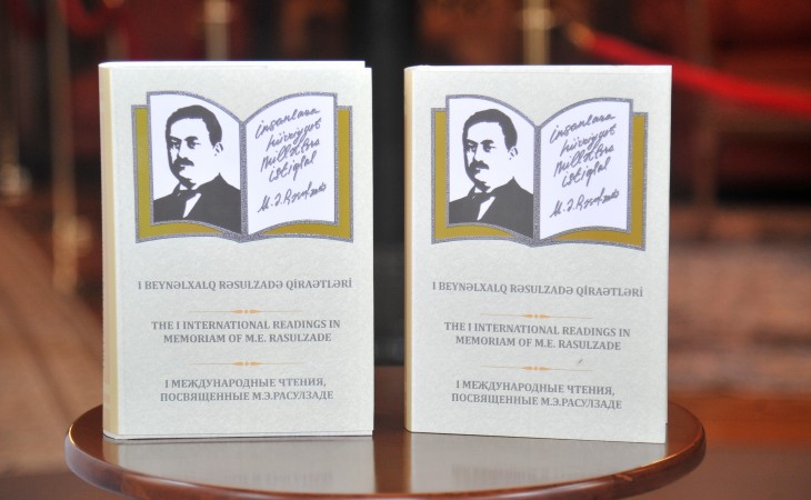 “I Beynəlxalq Rəsulzadə Qiraətləri. Məhəmməd Əmin Rəsulzadənin irsi müstəqillik, demokratiya və dövlətçilik dəyərləri sistemində” kitabının təqdimatı olub