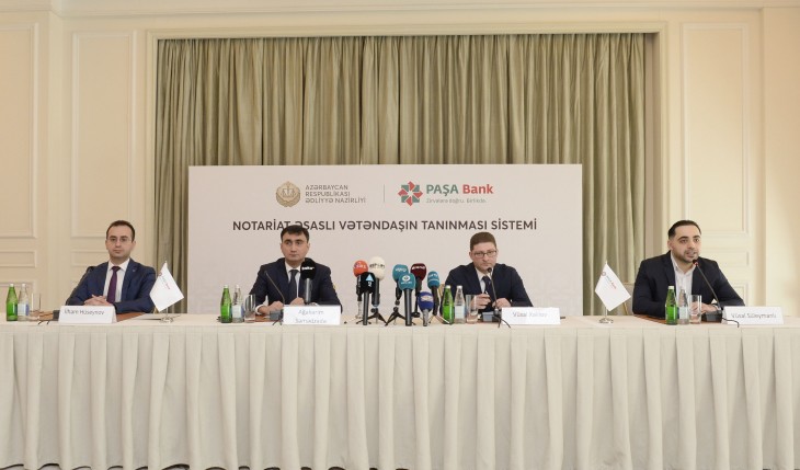 Azərbaycanda ilk dəfə bank əməliyyatları çərçivəsində onlayn notariat hərəkətlərinin həyata keçirilməsinə imkan verən xidmət təqdim edilib