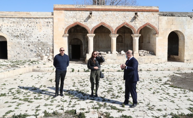 President Ilham Aliyev and First Lady Mehriban Aliyeva visited tombs and house – Imaret complex of Karabakh khans in Aghdam