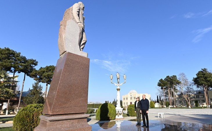 President Ilham Aliyev and First Lady Mehriban Aliyeva visited Aghjabadi district