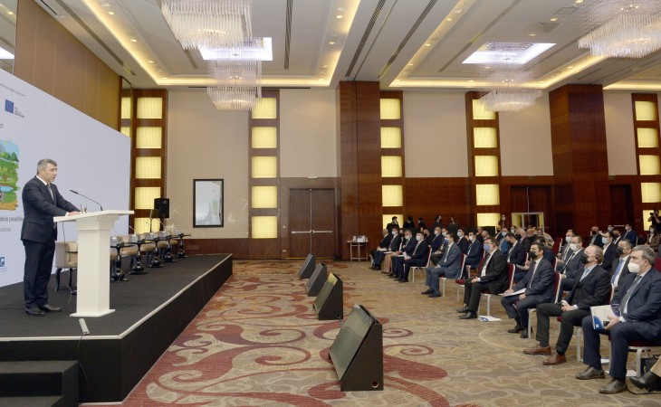 Azərbaycanda kənd yerlərinin inkişafı və milli aqroturizm sisteminin yaradılması mövzusunda seminar keçirilib