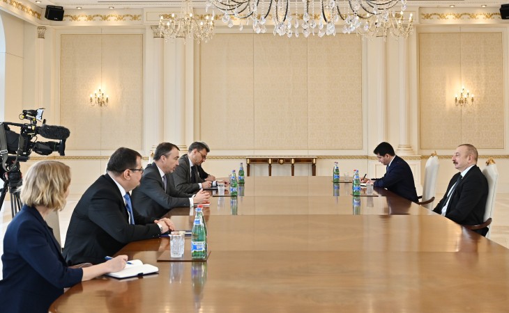 President Ilham Aliyev received delegation led by EU Special Representative for South Caucasus