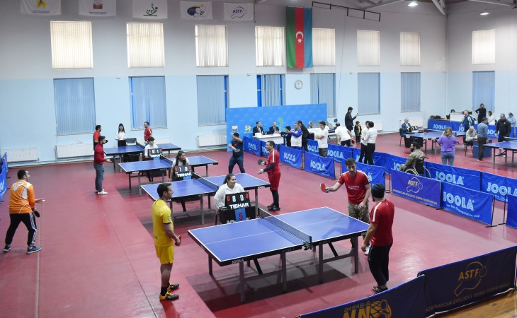 “İlhamlı qələbələr” adlı idman festivalı çərçivəsində təşkil edilən stolüstü tennis üzrə turnirin açılış mərasimi olub