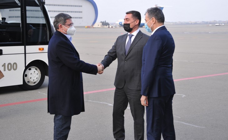 Moldova parlamentinin sədri Azərbaycana səfərə gəlib