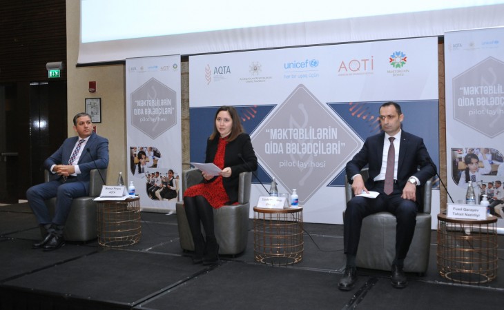 AQTA, UNICEF və Təhsil Nazirliyi birgə pilot layihəyə start verib