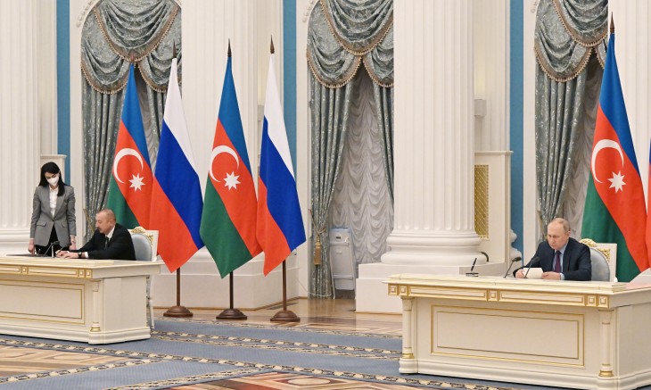 Declaration on “Allied Interaction between the Republic of Azerbaijan and the Russian Federation” was signed in Moscow