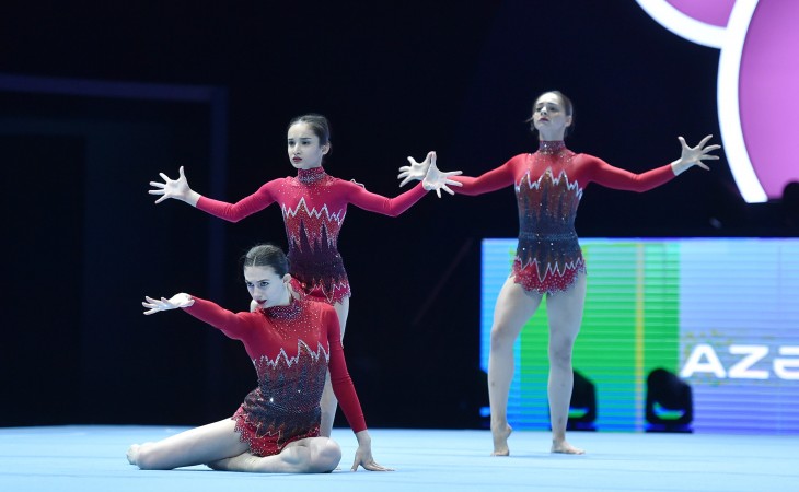 Akrobatika gimnastikası üzrə 27-ci Azərbaycan birinciliyi və Bakı çempionatı start götürüb